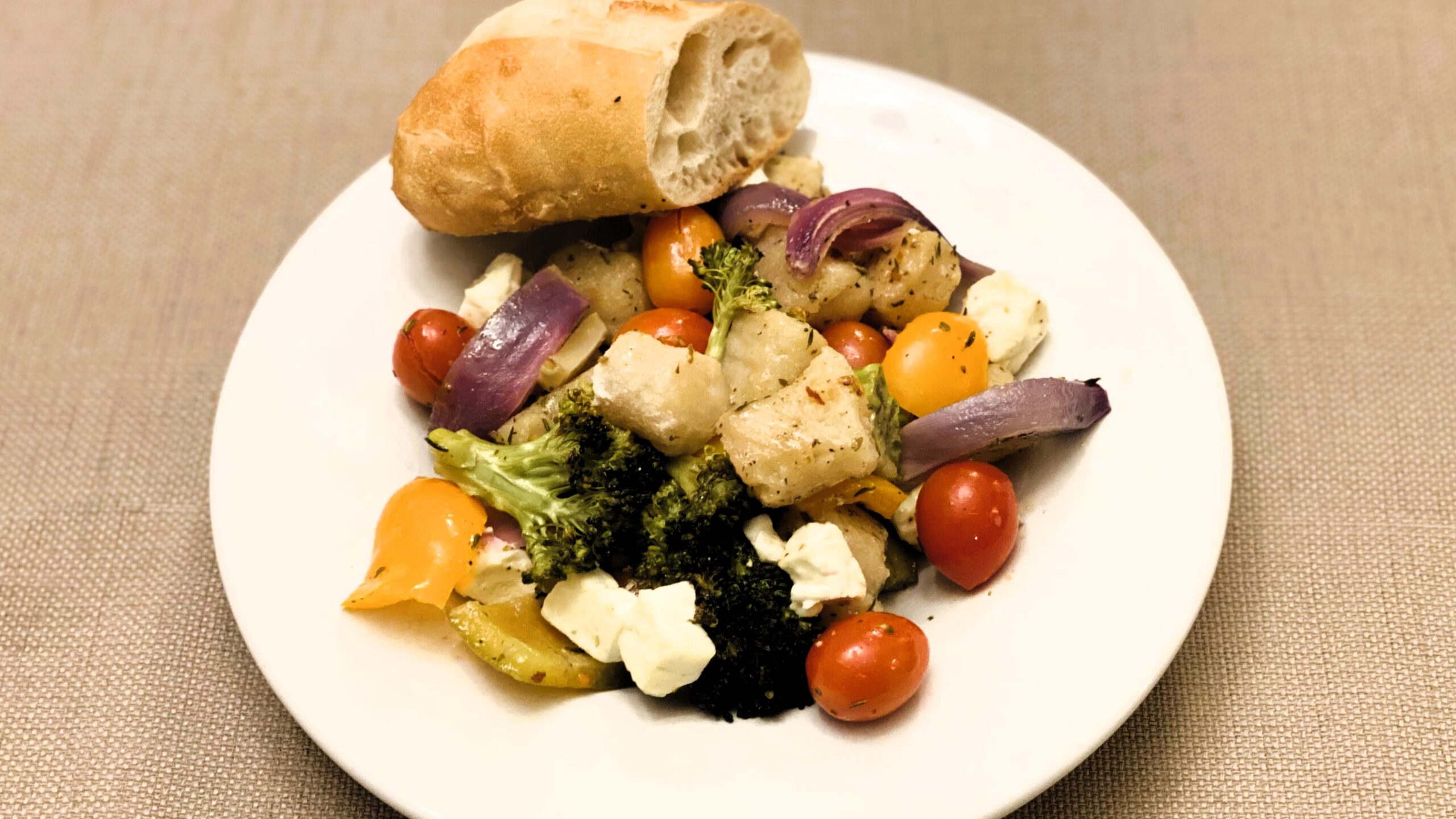 Roasted Sheet Pan Gnocchi