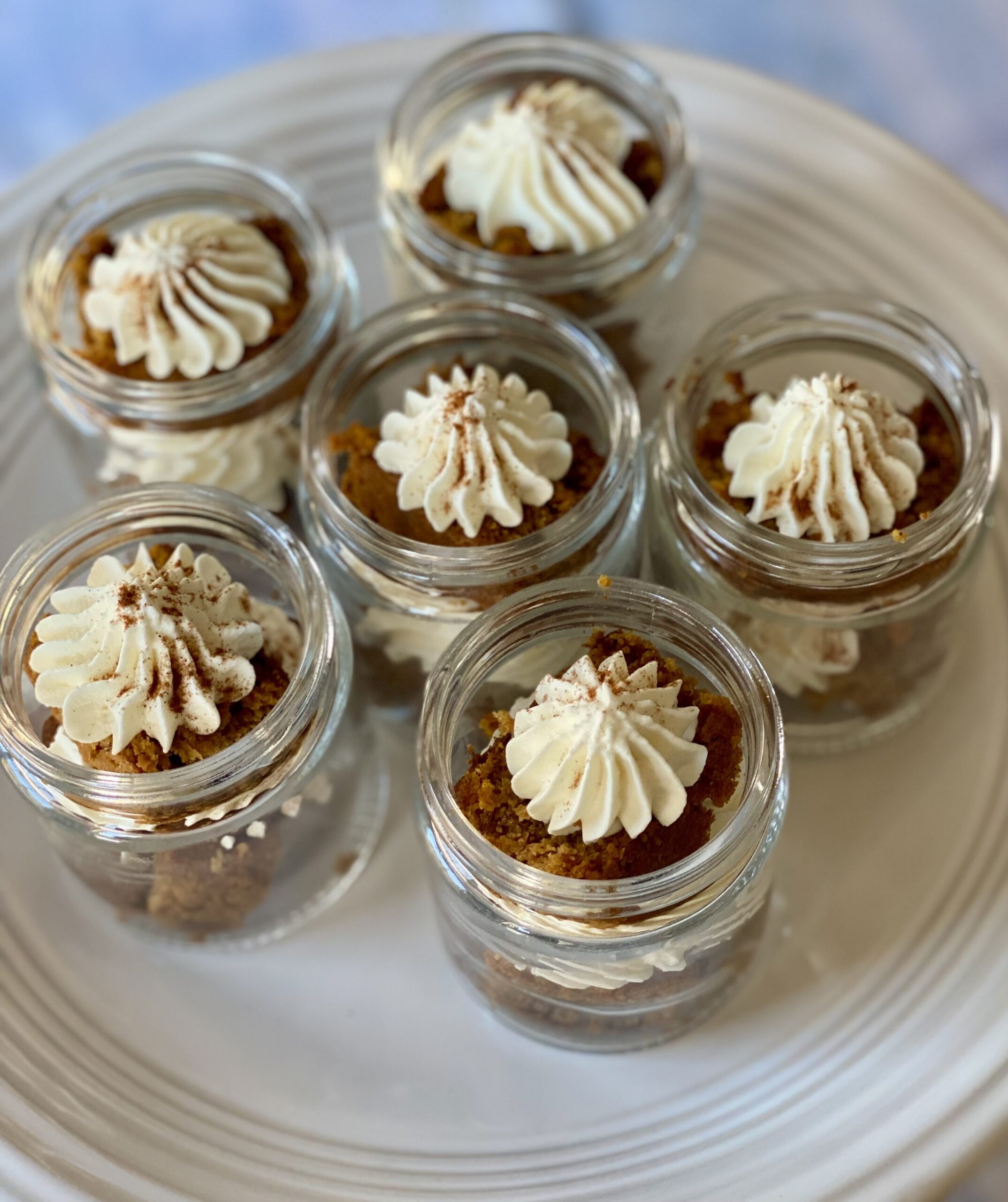Pumpkin Cake Trifles