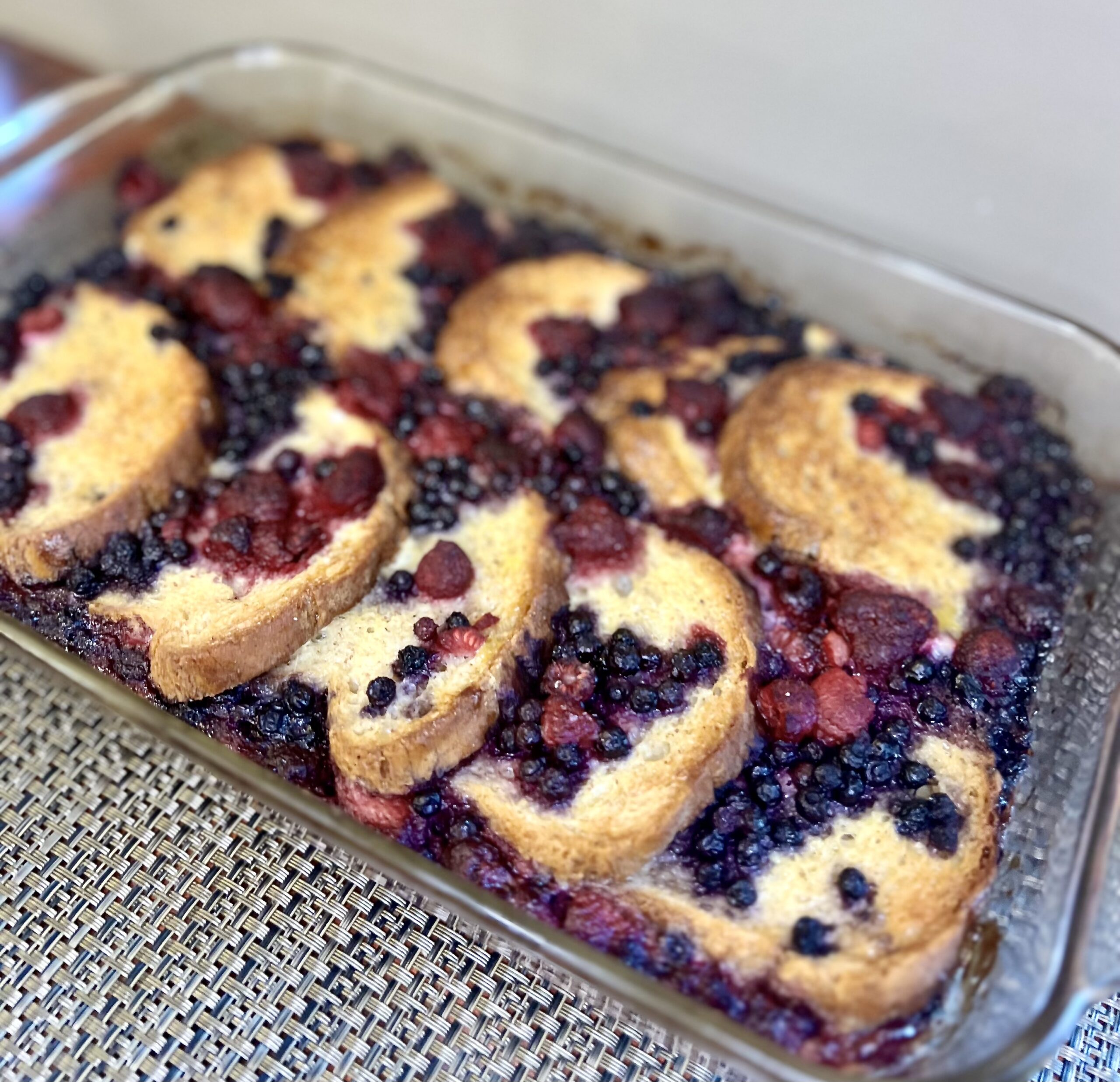 French Toast Berry Bake – Gluten Free and Dairy Free